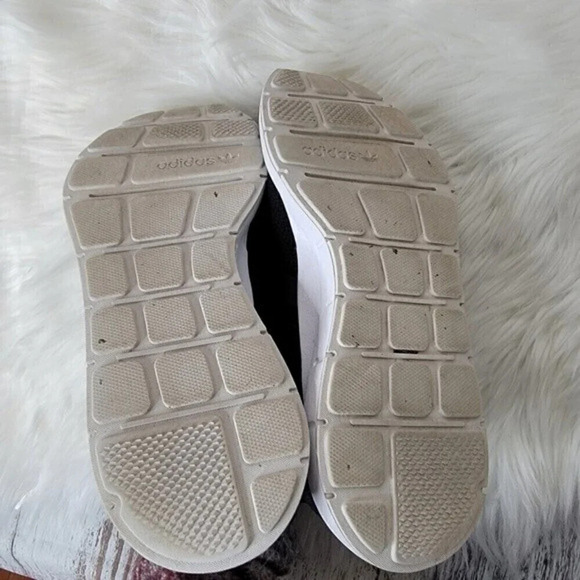 Adidas Swift Run Rf Core Black And Grey Shoes Men's sz 8 Sporty Gym - Picture 10 of 10